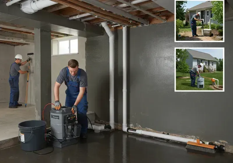 Basement Waterproofing and Flood Prevention process in Belleview, FL